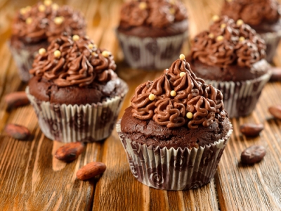 Čokoládové minibábovky (cupcakes)