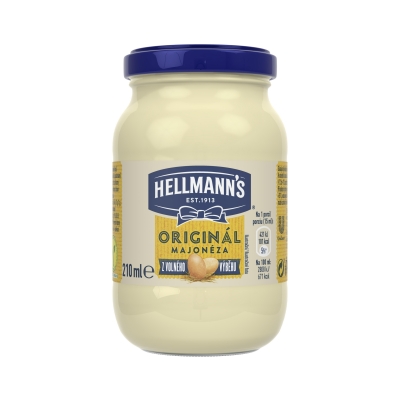Hellmanns Originál majonéza z volného výběhu 210ml