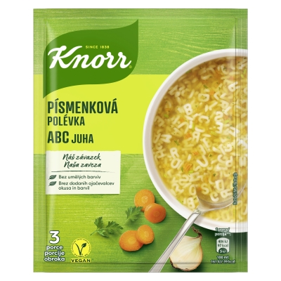 Knorr Písmenková polévka